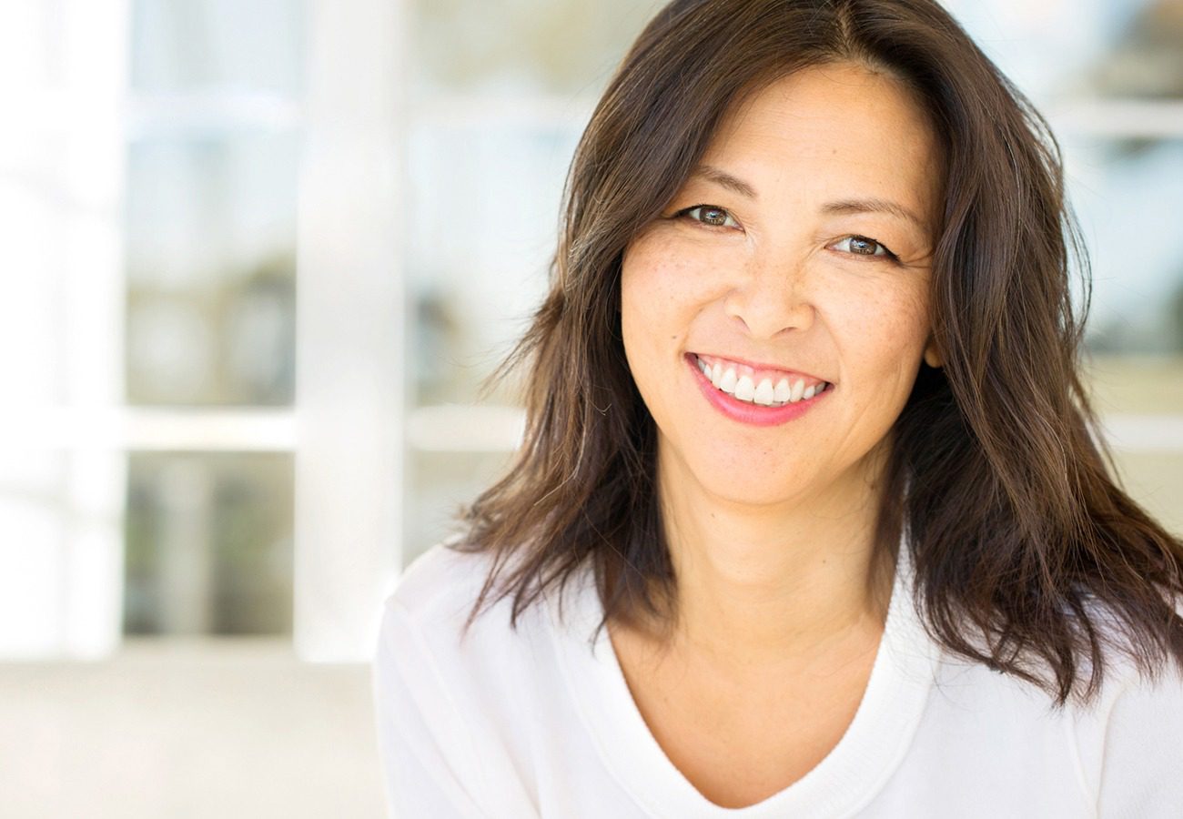 Photo of smiling woman